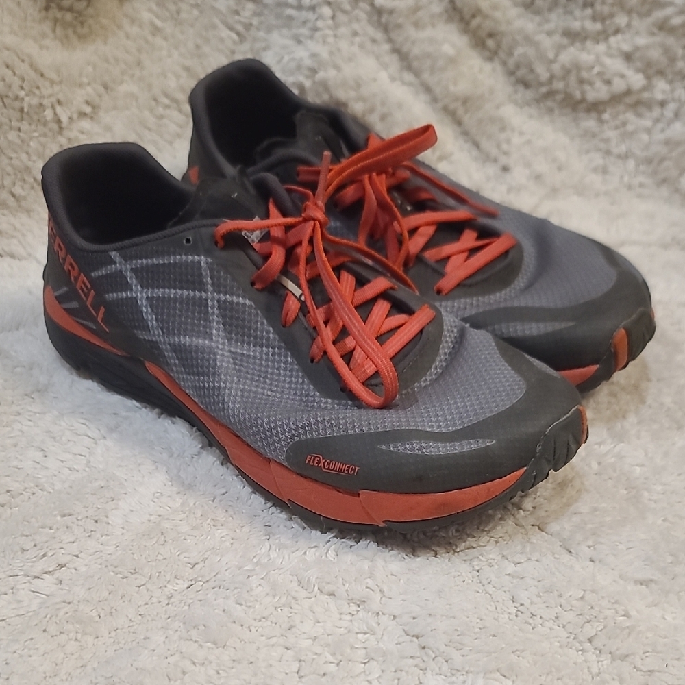 Merrell Black and Orange Trail Shoes